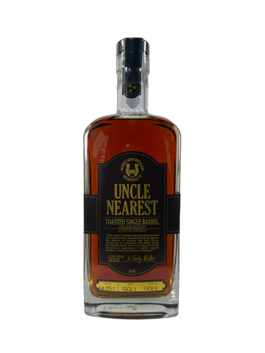2025 Uncle Nearest Toasted Single Barrel Tennessee Whiskey 750ml