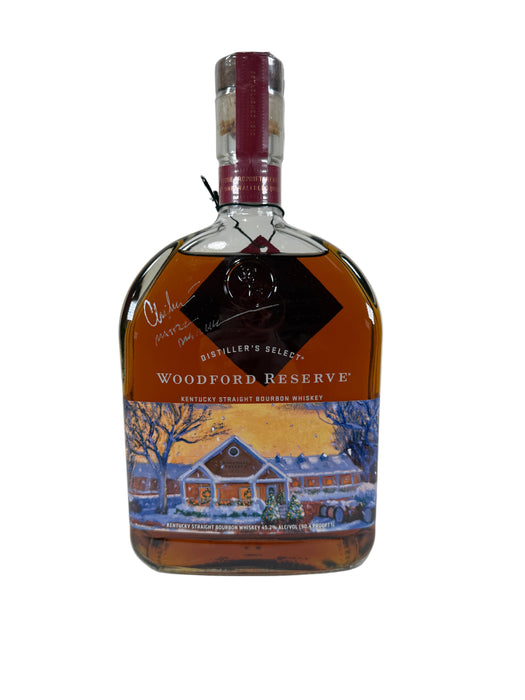 2019 Woodford Reserve Distiller's Select Limited Edition Warm Welcome Signed Kentucky Straight Bourbon Whiskey 1L