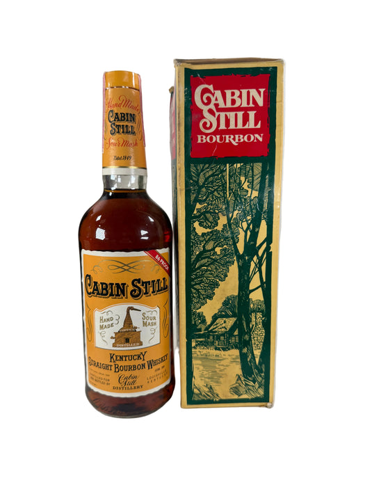 1980's Cabin Still Kentucky Straight Bourbon Whiskey 750ml