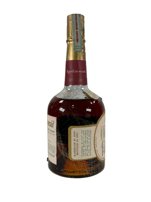 1959 Very Very Old Fitzgerald Gold Vein Bonded 12 Year Old Bourbon Whiskey 4/5 Quart