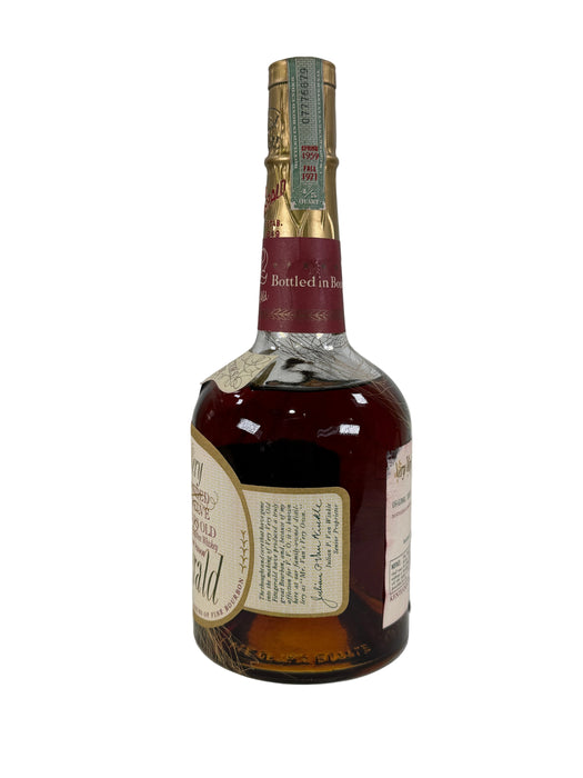 1959 Very Very Old Fitzgerald Gold Vein Bonded 12 Year Old Bourbon Whiskey 4/5 Quart