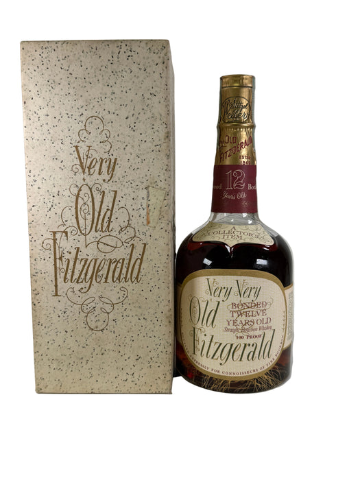 1959 Very Very Old Fitzgerald Gold Vein Bonded 12 Year Old Bourbon Whiskey 4/5 Quart