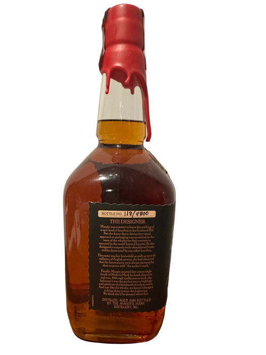 2020 Maker's Mark 1st Edition Founder's Series The Designer Margie Samuels Kentucky Straight Bourbon Whiskey 1Lt Signed By Aaron Kizer