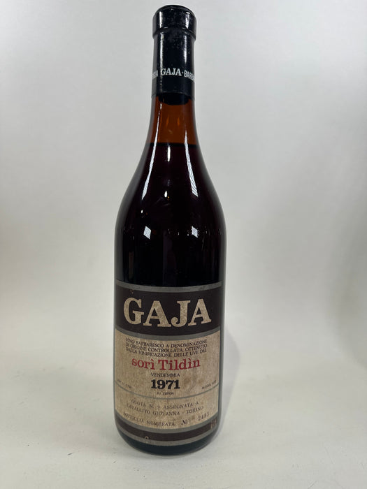 1971 Gaja Sori Tildin Langhe-Barbaresco 750ml