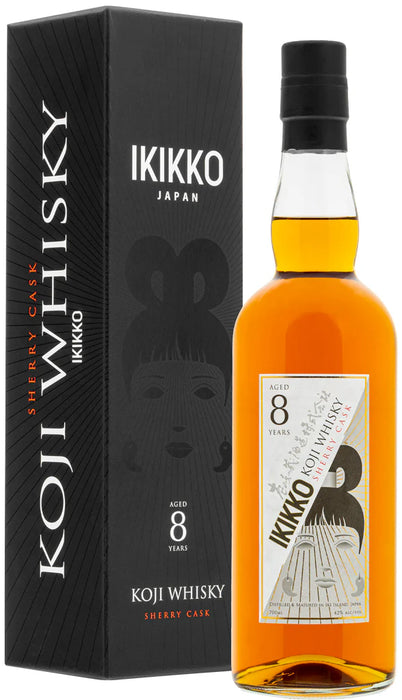 Ikikko 8 Year Old Sherry Cask Finish Koji Whisky 700ml