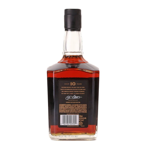 Jack Daniel's 10 Year Old Batch 03 Tennessee Whisky 700ml Back
