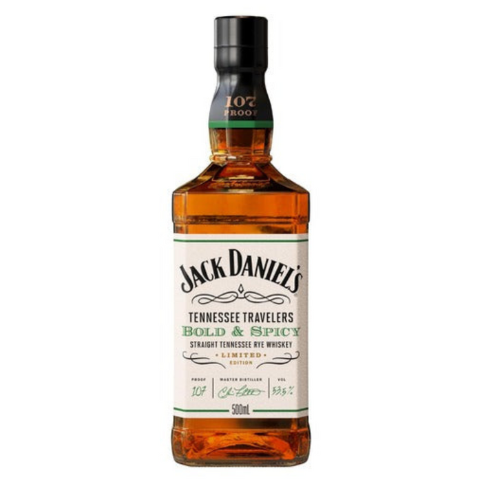 Jack Daniel's Tennessee Travelers Bold & Spicy Straight Rye 500ml