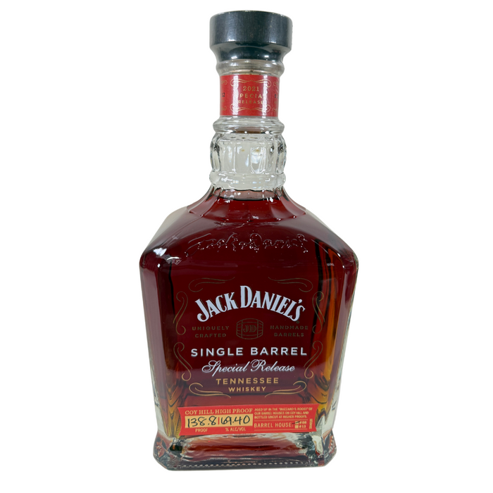 Jack Daniel's Single Barrel Special Release Coy Hill 138.8 Proof Black Ink Tennessee Whiskey 750ml