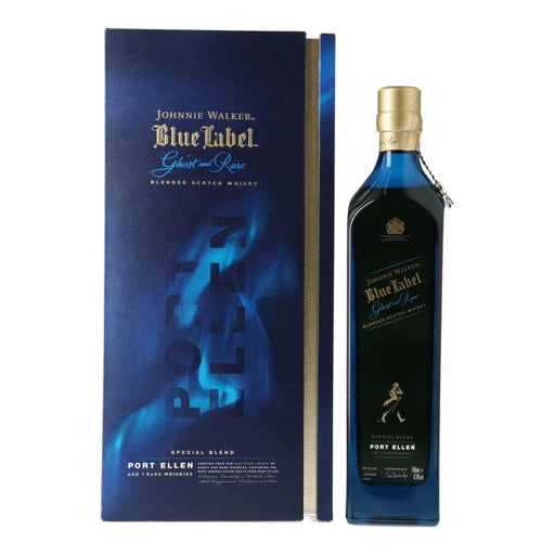 Johnnie Walker Blue Label Ghost and Rare Port Ellen Scotch 700ml Box
