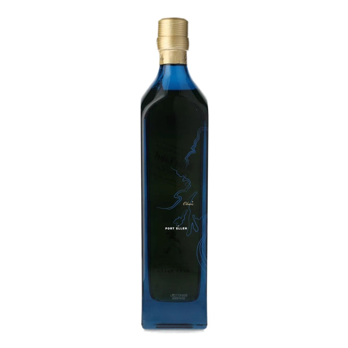 Johnnie Walker Blue Label Ghost and Rare Port Ellen Scotch 700ml Side 1