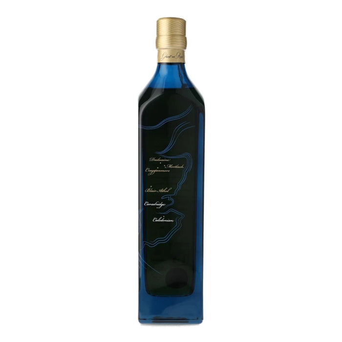 Johnnie Walker Blue Label Ghost and Rare Port Ellen Scotch 700ml Side 2