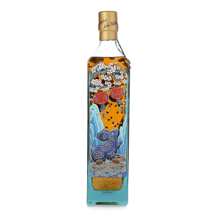 Johnnie Walker Blue Label Limited Edition Year of the Rat Scotch 750ml side 1