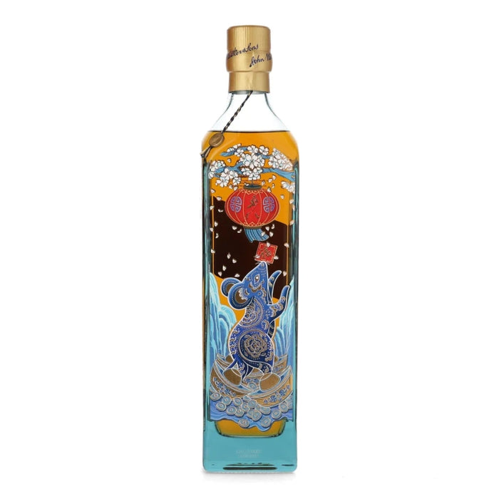 Johnnie Walker Blue Label Limited Edition Year of the Rat Scotch 750ml side 2