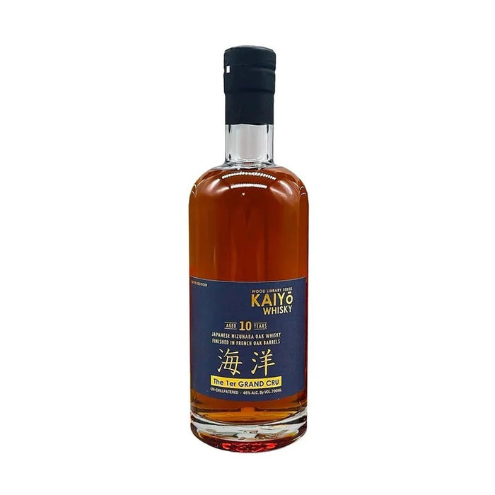 Kaiyo Wood Library Series The 1er Grand Cru 10 Year Old Whisky 700ml