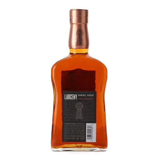 Larceny Barrel Proof Batch A125 Kentucky Bourbon 750ml Back