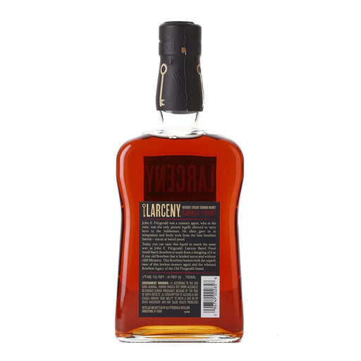 Larceny Barrel Proof Batch C920 Kentucky Bourbon 750ml Back
