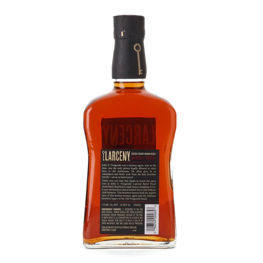 Larceny Barrel Proof Batch C923 Kentucky Bourbon 750ml Back