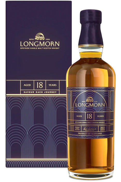 Longmorn 18 Year Old Single Malt Scotch Whisky 700ml