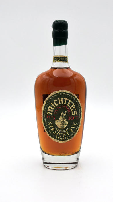 2018 Michter's 10 Year Old Single Barrel Straight Rye Whiskey 750ml