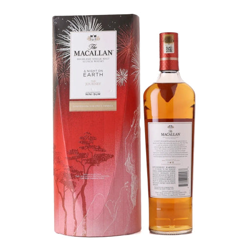 Macallan A Night on Earth The Journey Single Malt Scotch 750ml Back