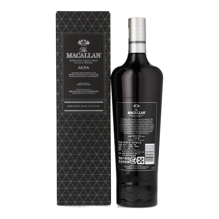 Macallan Aera Single Malt Scotch Whisky 700ml Back