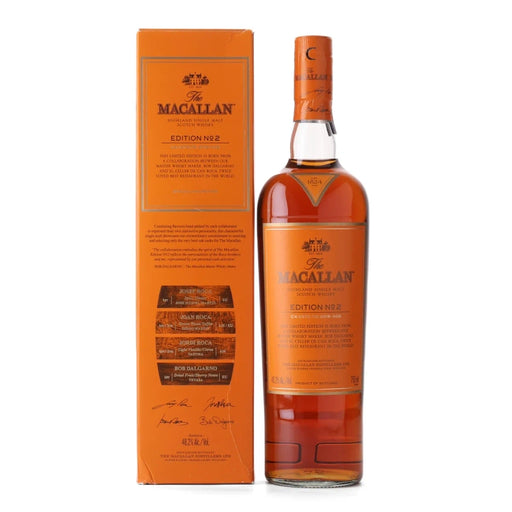 Macallan Edition No 2 Single Malt Scotch Whisky 750ml