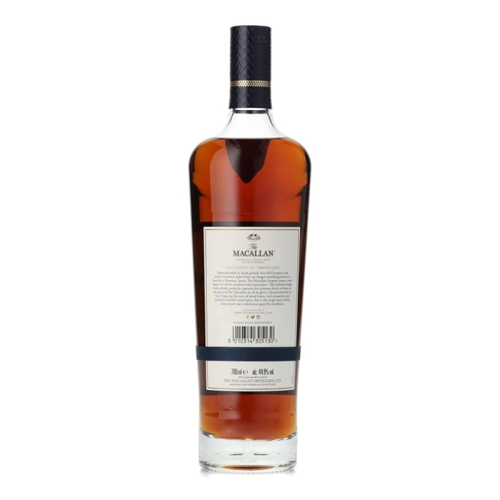 Macallan Enigma Single Malt Scotch Whisky 700ml Back