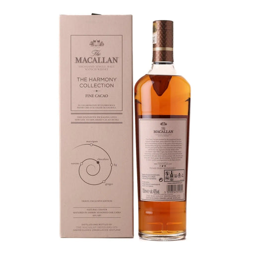 Macallan Harmony Collection Fine Cacao Single Malt Scotch Whisky 700ml Back