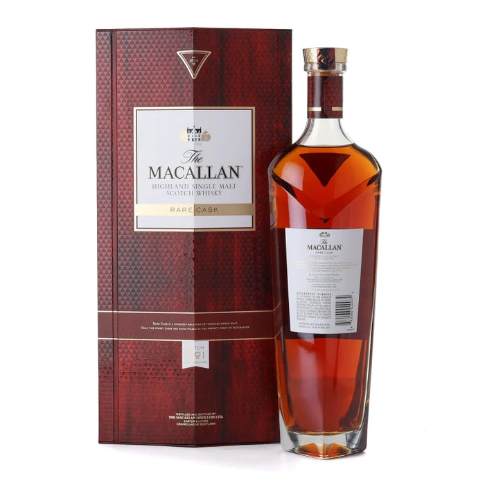 Macallan Rare Cask Batch No. 1 Single Malt Scotch Whisky 700ml Back