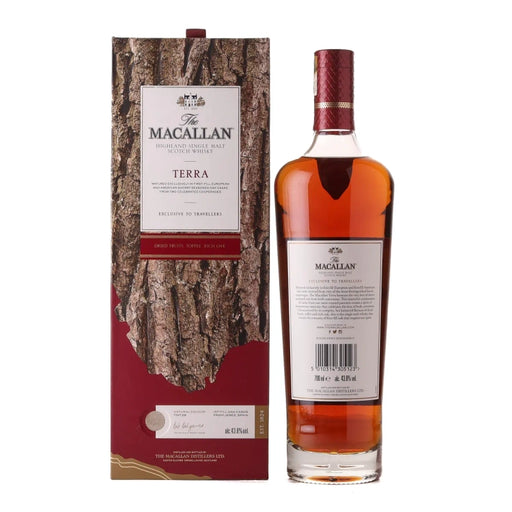 Macallan Terra Single Malt Scotch Whisky 750ml Back