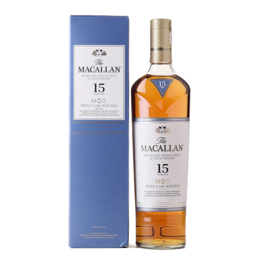 Macallan Triple Cask Matured Fine Oak 15 Year Single Malt Scotch 750ml