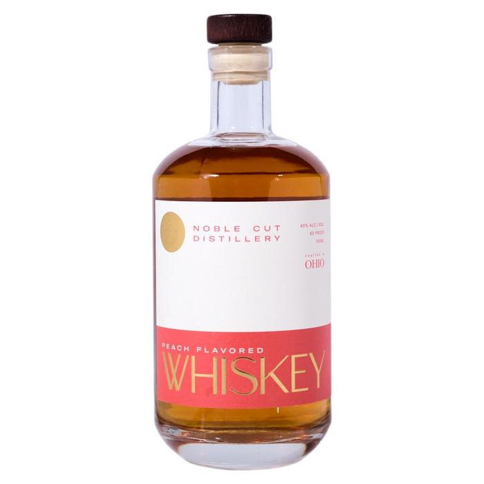 Noble Cut Peach Flavored Whiskey 750ml