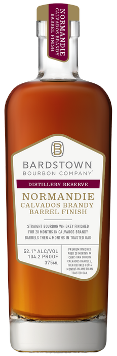 Bardstown Normandie Calvados Brandy Barrel Finish Kentucky Straight Bourbon Whiskey 375ml