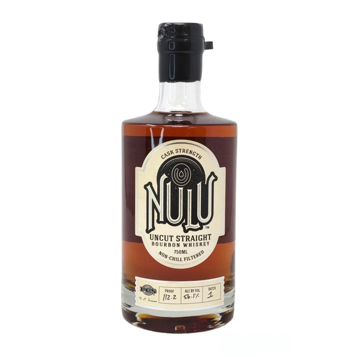 Nulu Uncut Cask Strength Straight Bourbon Whiskey 750ml