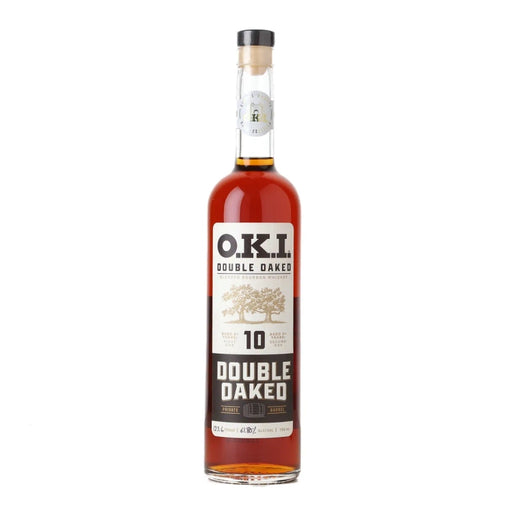 O.K.I. 10 Year Old Double Oaked Single Barrel Bourbon 750ml