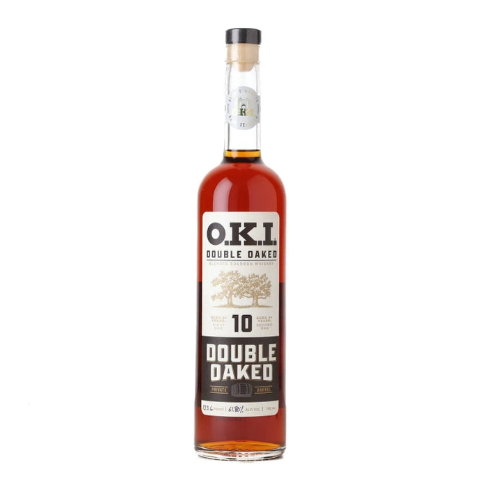 O.K.I. 10 Year Old Double Oaked Single Barrel Bourbon 750ml
