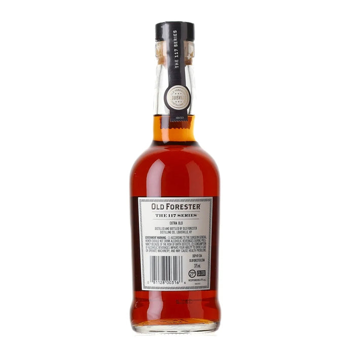 Old Forester 117 Series Extra Old Batch 002 Bourbon 375ml Back