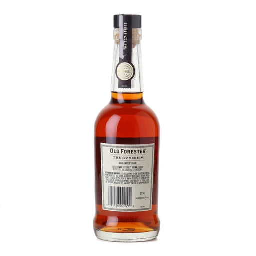 Old Forester 117 Series High Angels Share Barrels 003 Bourbon 375ml Back