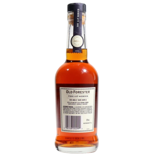 Old Forester 117 Series High Angels Share Batch 001 Bourbon 375ml Back