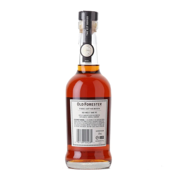 Old Forester 117 Series High Angels' Share Batch 001 Rye 375ml Back