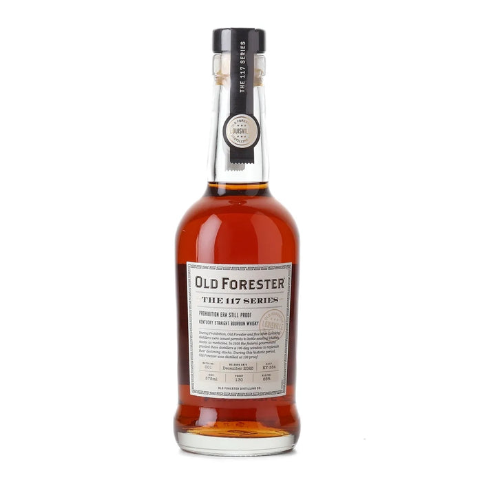 Old Forester 117 Series Prohibition Era Still Proof Batch 001 375ml