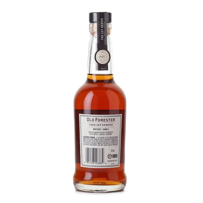 Old Forester 117 Series Warehouse I Barrels Bourbon 375ml Back