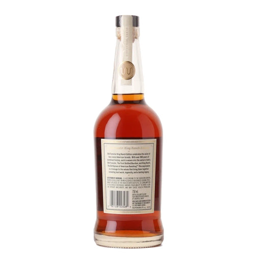Old Forester King Ranch Collaboration Kentucky Bourbon 750ml Back
