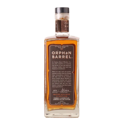 Orphan Barrel Castle's Curse 14 Year Old Single Malt Scotch 750ml Side 1
