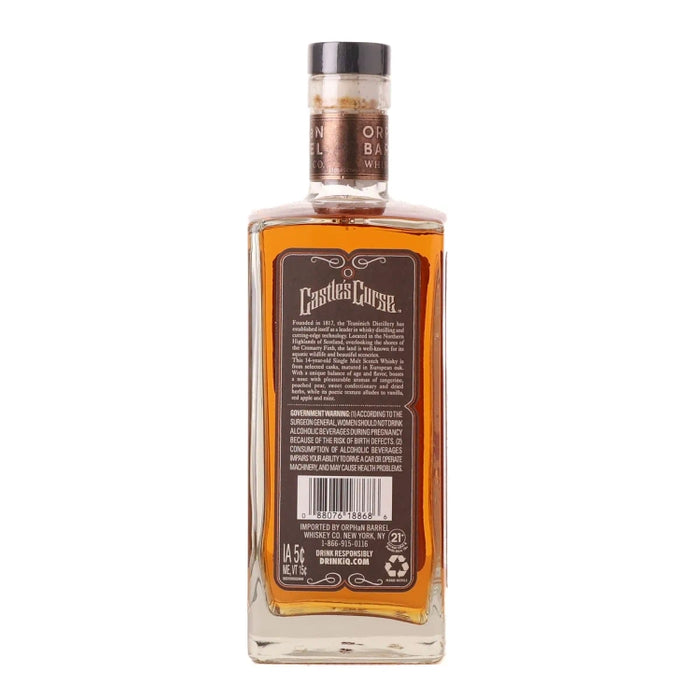 Orphan Barrel Castle's Curse 14 Year Old Single Malt Scotch 750ml Side 2