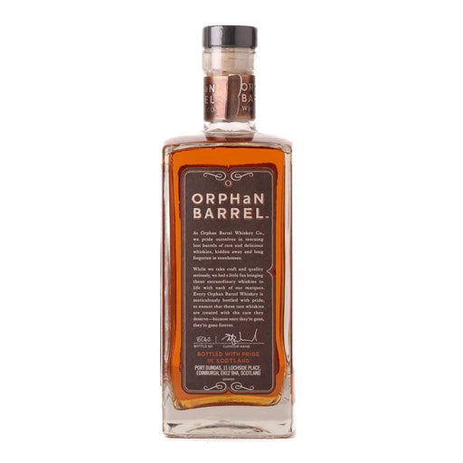 Orphan Barrel Muckety Muck 24 Year Old Single Grain Scotch 750ml Side 1