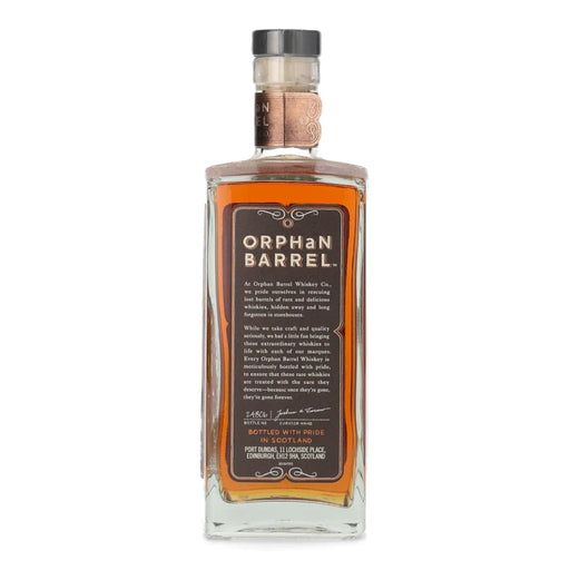 Orphan Barrel Muckety Muck 25 Year Old Single Grain Scotch 750ml Side 1