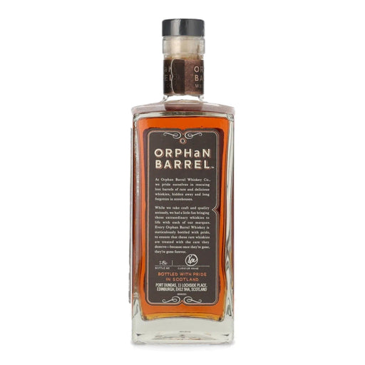 Orphan Barrel Muckety Muck 26 Year Old Single Grain Scotch 750ml Side 1