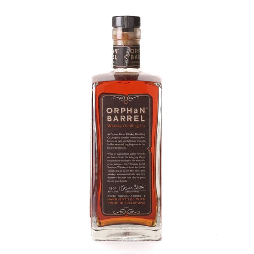Orphan Barrel Rhetoric 20 Year Old Kentucky Straight Bourbon 750ml Side 1