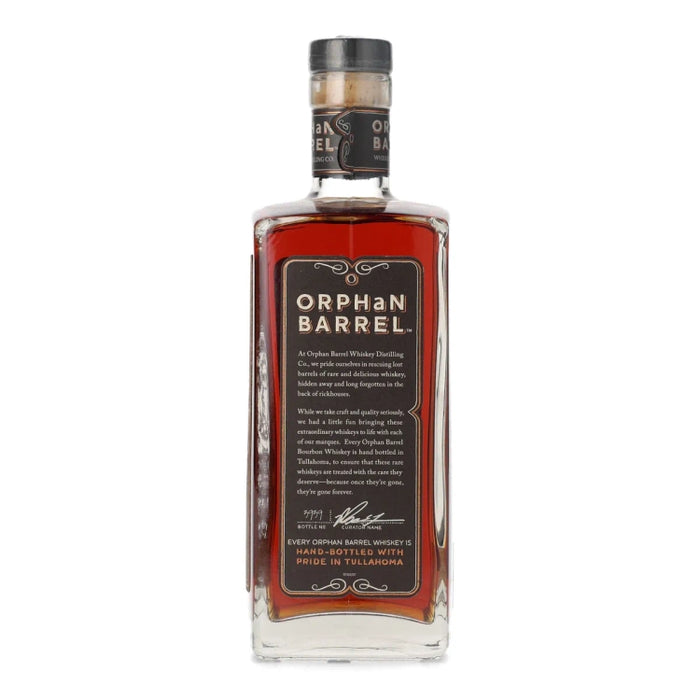 Orphan Barrel Rhetoric 22 Year Old Kentucky Straight Bourbon 750ml Side 1